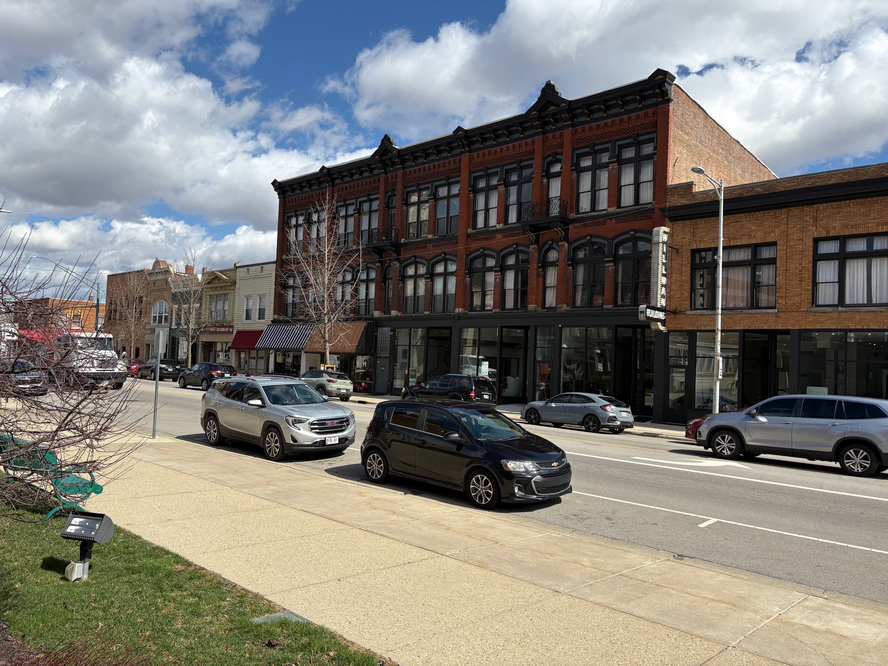 Willman Building exterior from across Main Street